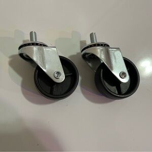 2 Inch Castor Wheels, Set of 2